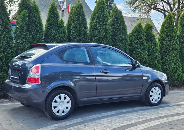 Hyundai Accent cena 6400 przebieg: 200000, rok produkcji 2008 z Ełk małe 211